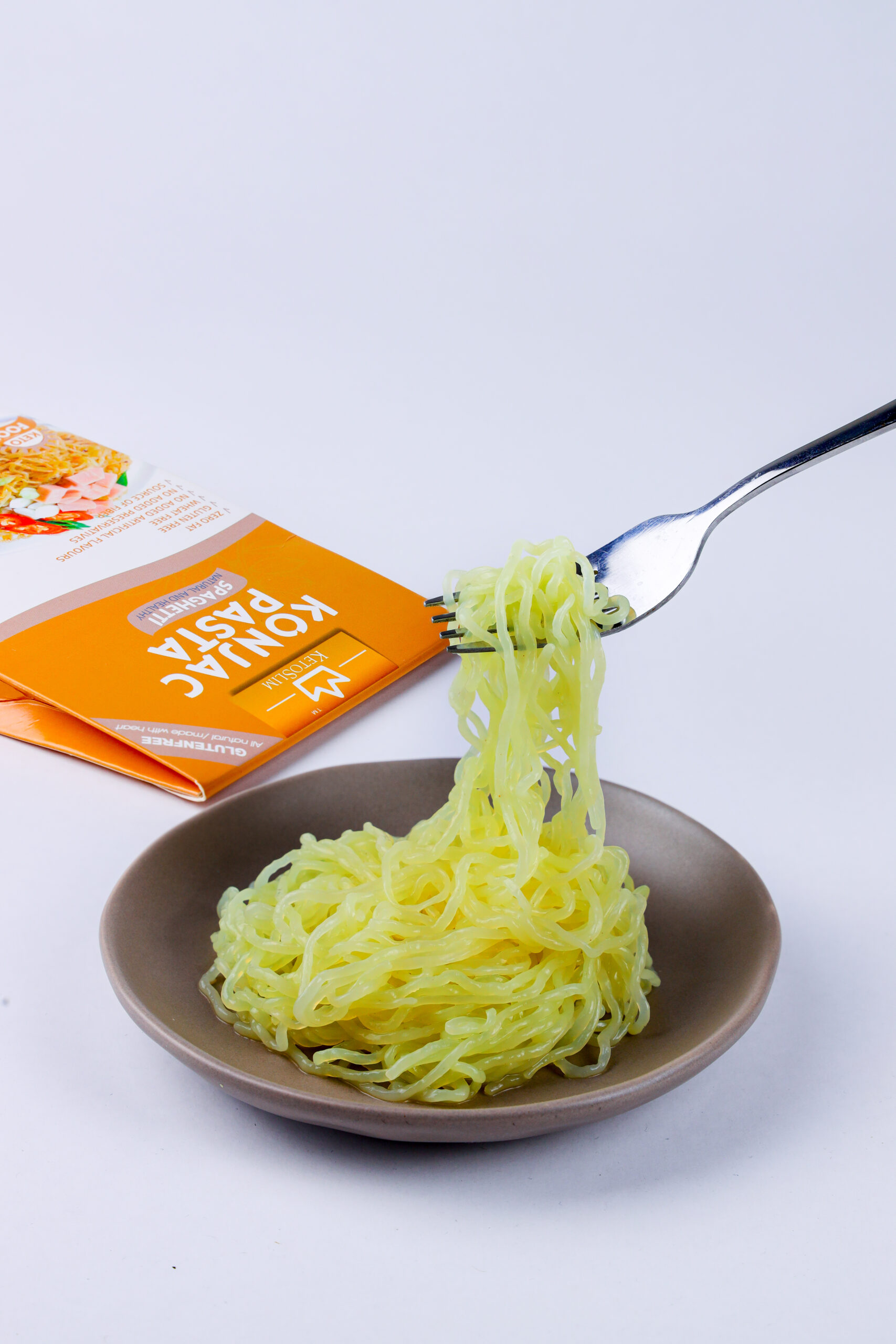 Organic Konjac (Shirataki) Noodles - Spaghetti (400/250g) — TEMBO FOODS